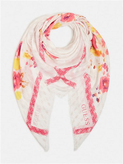 Guess discount pink scarf